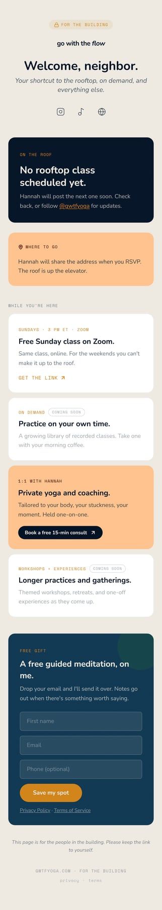 Go With The Flow Yoga, image 1